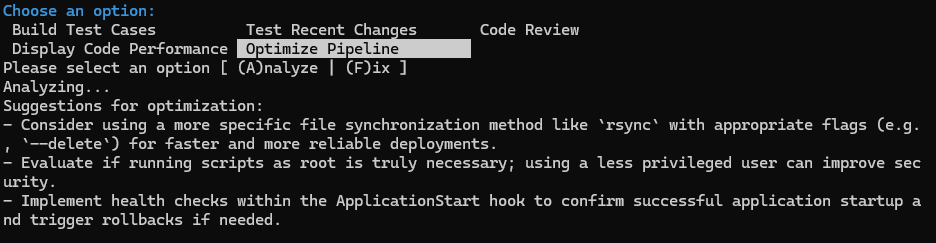 CI/CD Pipeline Check Example